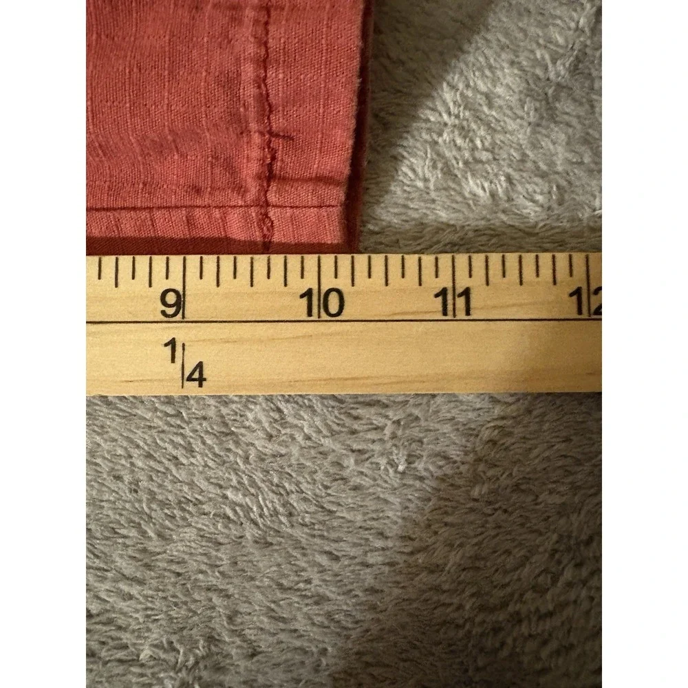 Iron Co Boy's Size 14 (28.5x10.25) Red Cargo Shorts Cotton SEE DESCRIPTION